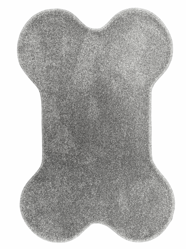 Dog Bone Shaped Rug – Soft & Durable Pet Mat for Dogs - Image 3